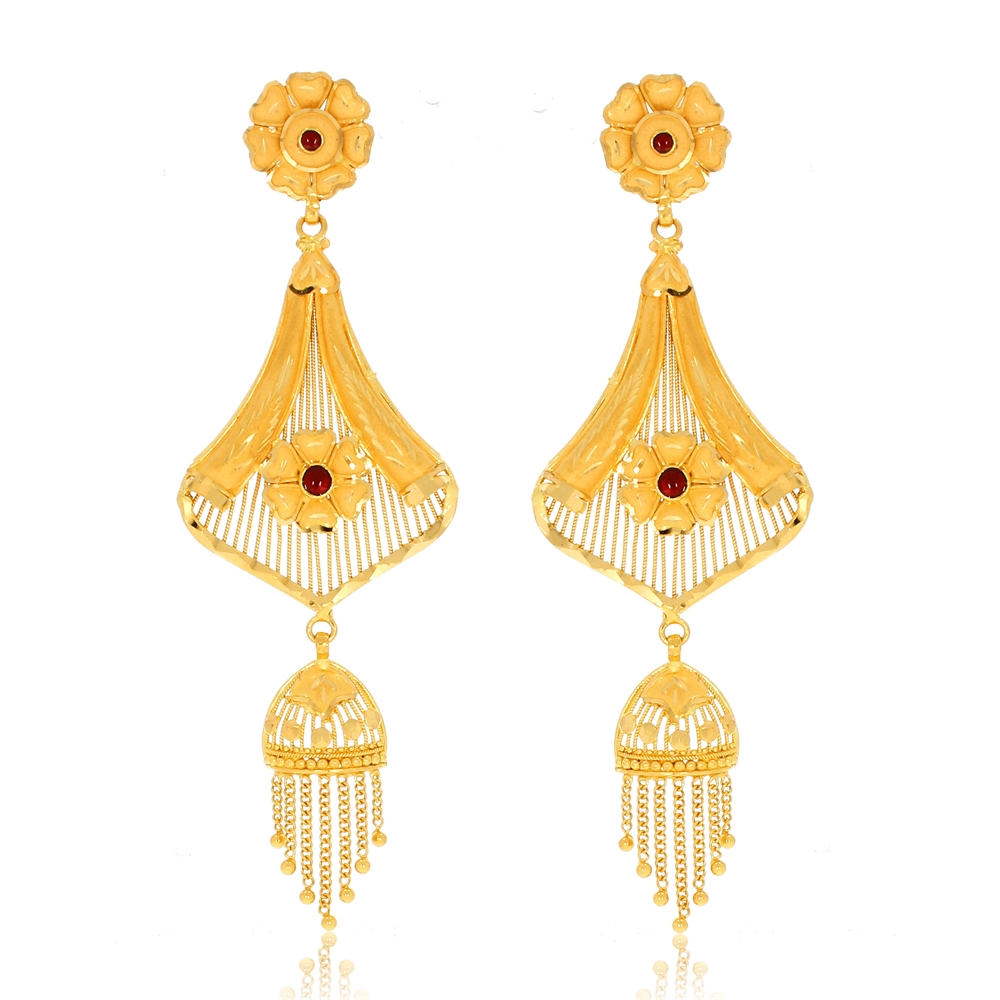 Senco gold jhumka design shop