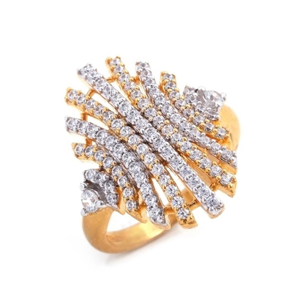 Stylish Embelia Diamond Ring for Under 25K - Candere by Kalyan Jewellers